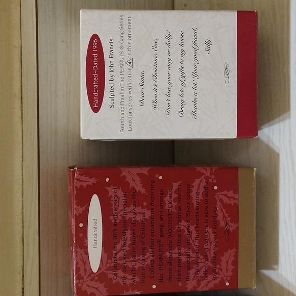 Vintage Lot of 4 Charlie Brown Christmas Ornaments - Picture 3 of 8